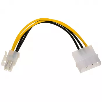 AKYGA AK-CA-12 Molex-P4-adapterikaapeli 15 cm