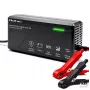 Qoltec 52670 LiFePO4-akkulaturi 12V 10A älykäs lataus LED-merkkivaloilla
