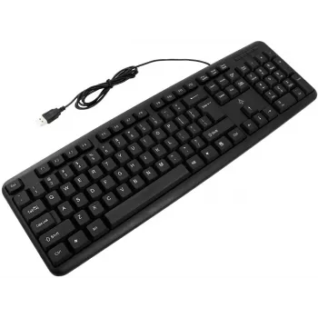 Accura Vista ACC-K1411 johdollinen täysikokoinen näppäimistö, USB, QWERTY, musta