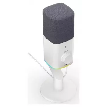 Krux Qube XLR/USB kondensaattorimikrofoni valkoinen