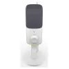 Krux Qube XLR/USB kondensaattorimikrofoni valkoinen