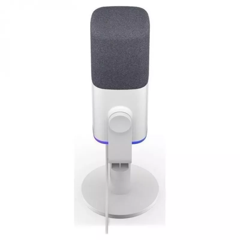 Krux Qube XLR/USB kondensaattorimikrofoni valkoinen