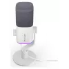 Krux Qube XLR/USB kondensaattorimikrofoni valkoinen