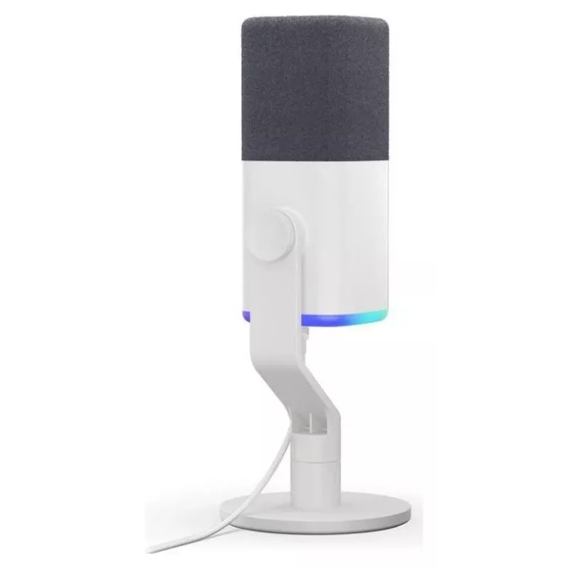 Krux Qube XLR/USB kondensaattorimikrofoni valkoinen