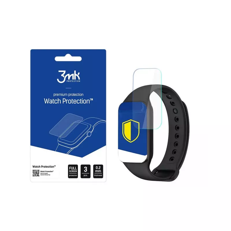 3mk Watch Protection ARC+ näytönsuojakalvo Xiaomi Redmi Smart Band 2:lle