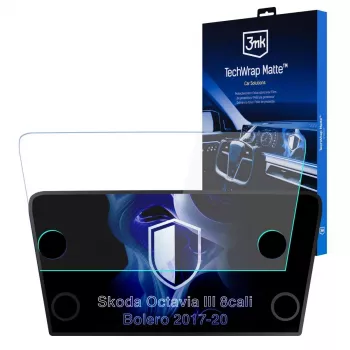 3MK PROTECTION Skoda Octavia III Bolero (2017-2020) TechWrap Matta näytönsuojakalvo keskikonsolille