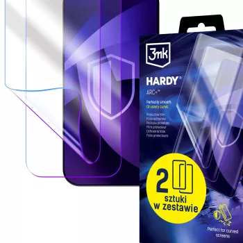 3mk Hardy ARC+ näytönsuojakalvo POCO X8 Pro (2 kpl:n pakkaus)