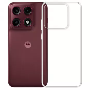 3mk Hardy Vision kuori Motorola Edge 70 Pro - läpinäkyvä