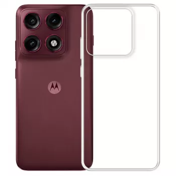 3mk Hardy Vision kuori Motorola Edge 70 Pro - läpinäkyvä