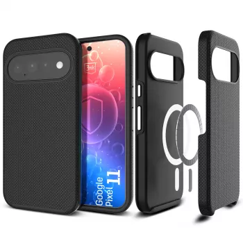 3mk Hardy Shockproof MagCase Google Pixel 11 - läpinäkyvä