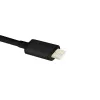 Qoltec 12W 5V 2.4A USB + USB-C seinälaturi