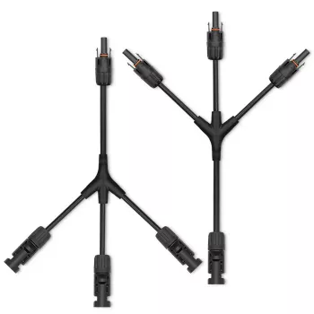 Qoltec MC4 Y-tyypin aurinkohaarapistokepari 1000V 30A IP67