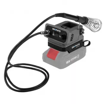 GRAPHITE Energy+ 18V akku-juotosasema 60W, 200-480°C, LCD, ilman akkua