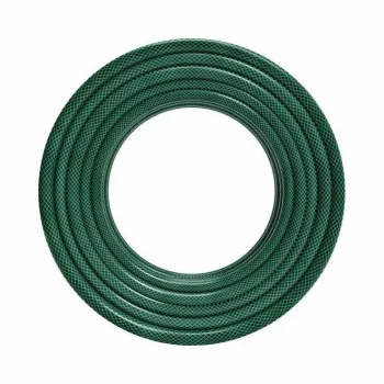 AWTOOLS AW70424 1/2 tuuman 25m 3-kerroksinen vahvistettu PVC-puutarhaletku, 8 bar, UV- ja levänkestävä, vihreä