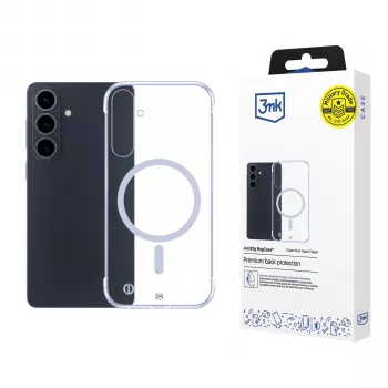 3MK Just20g MagCase Samsung Galaxy S26+ läpinäkyvä MagSafe-takakotelo