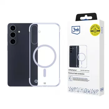 3MK Just20g MagCase Samsung Galaxy S26+ läpinäkyvä MagSafe-takakotelo