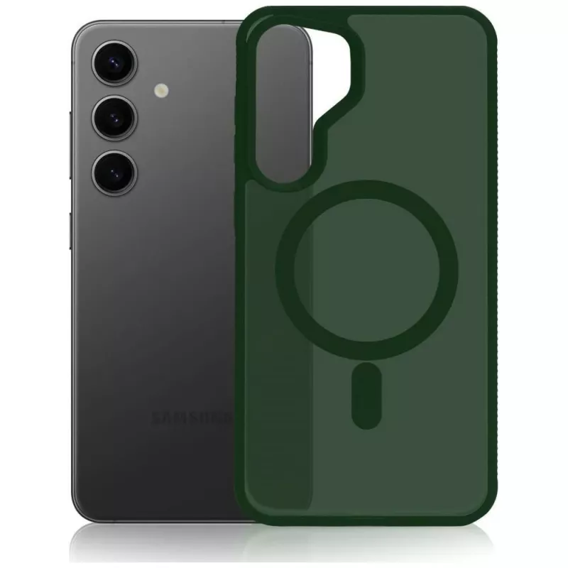 3MK Smoke MagCase Apple iPhone 17 Pro Max - vihreä läpikuultava suojakotelo MagSafe-yhteensopiva