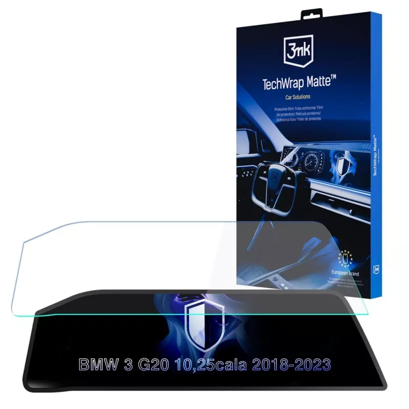 3MK PROTECTION BMW 3 G20 (2018 - 2023) - 3mk TechWrap Matter näytönsuojus keskikonsoliin