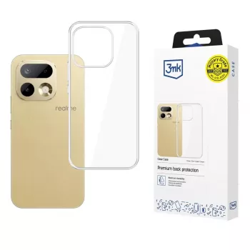 3mk Clear Case Realme 16 Pro 5G -läpinäkyvä TPU-takakotelo Absorber™-teknologialla