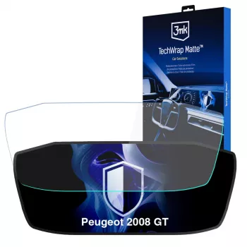 3MK PROTECTION Peugeot 2008 GT TechWrap Matta -suojakalvo mittaristoon