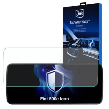 3MK PROTECTION TechWrap Matta -näytönsuojakalvo Fiat 500e Icon 10,25