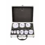 AWTOOLS bimetaalireikäsahasarja 19-64 mm, 13-osainen, Black Line, metallilaukku