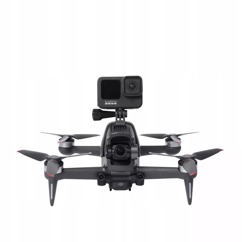 SUNNYLIFE toimintakamerateline DJI FPV Combo / GoPro Hero -sarjalle - musta