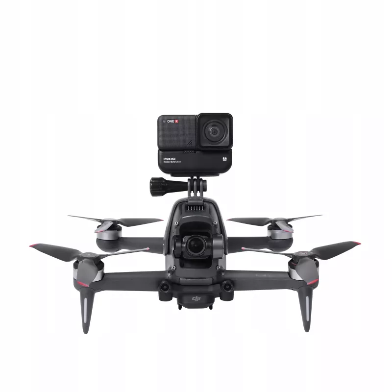 SUNNYLIFE toimintakamerateline DJI FPV Combo / GoPro Hero -sarjalle - musta