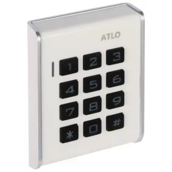 Atlo yhdistelmälukko ATLO-KRM-103 - 3-rengas säädettävä riippulukko sinkkiseoksesta karkaistulla terässalvalla, musta