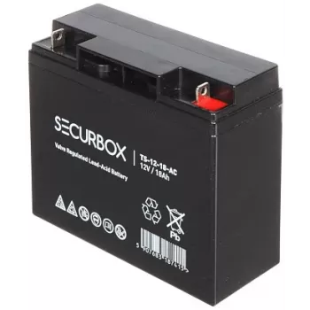 Akku 12V/18Ah Securbox