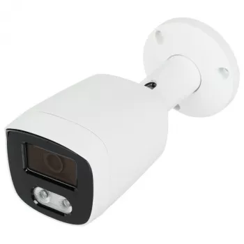 APTI-AI509CAS3IL-28W Full-Color 5MP IP-kamera 2,8 mm objektiivilla, valkovalokuvaus yöllä 30 m asti, PoE, IP67