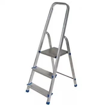 AWTOOLS AW23019 monikäyttöinen taittotikas 4x3 askelmaa alumiini EN 131 150kg