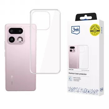 3mk Clear Case Realme 10 Pro+ 5G - läpinäkyvä TPU-takakotelo Absorber125™-teknologialla