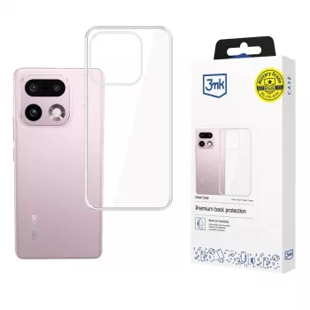 3mk Clear Case Realme 10 Pro+ 5G - läpinäkyvä TPU-takakotelo Absorber125™-teknologialla