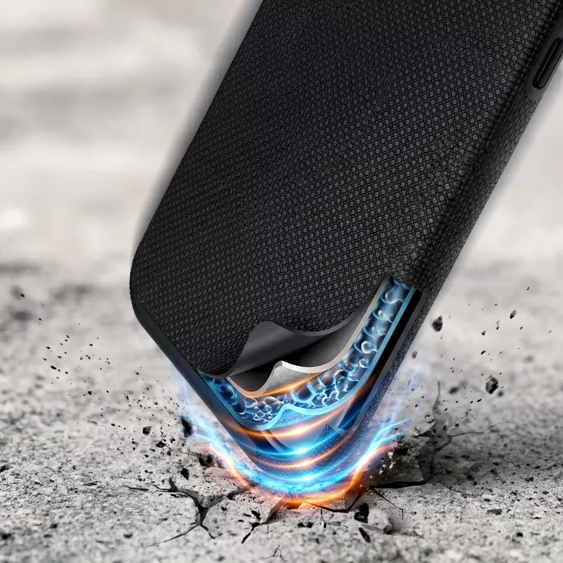 3MK Fortis MagCase Samsung Galaxy S25 Ultra - musta MagSafe-suojakotelo