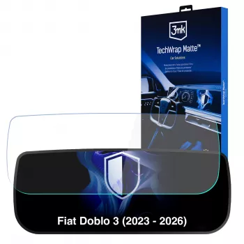 3MK PROTECTION Fiat Doblo 3 (2023 - 2026) - 3mk TechWrap Matter mittaristo