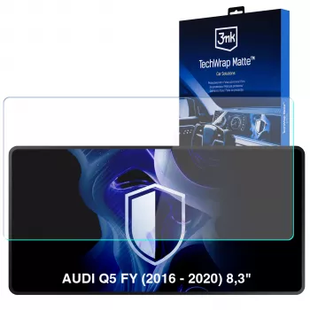 3MK PROTECTION Audi Q5 FY (2016-2020) 8,3 tuuman TechWrap Matter keskusnäytön suojakalvo