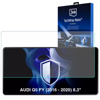 3MK PROTECTION Audi Q5 FY (2016-2020) 8,3 tuuman TechWrap Matter keskusnäytön suojakalvo