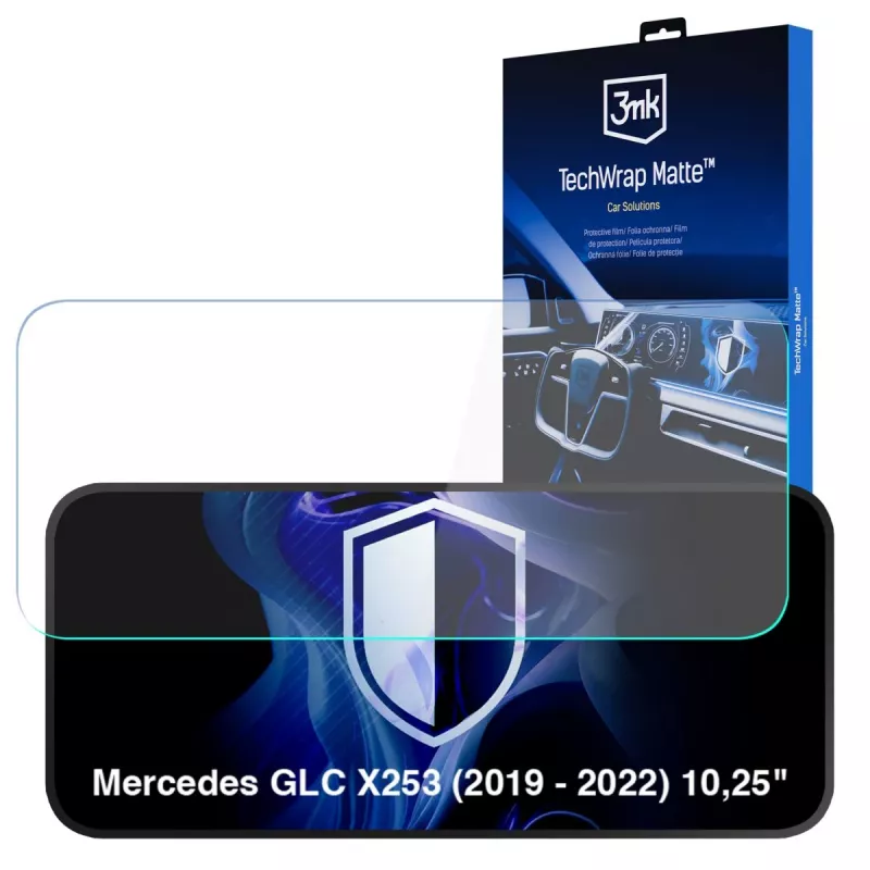 3MK PROTECTION Mercedes GLC X253 (2019-2022) 10,25 tuuman TechWrap Matt näytönsuojakalvo