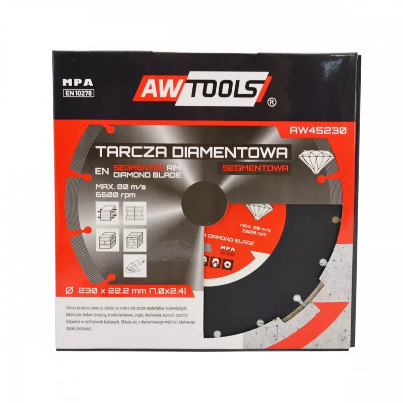 AWTOOLS AW45351 Kulmahiomakoneen lisävaruste