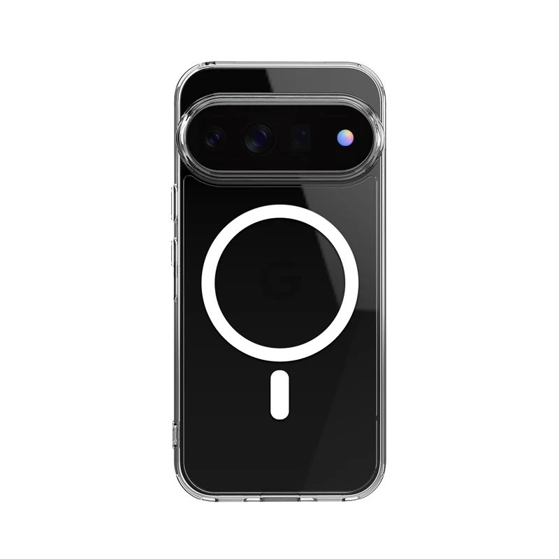 Crong Hybrid Clear Magnetic MagSafe -kotelo Google Pixel 11 Pro - läpinäkyvä