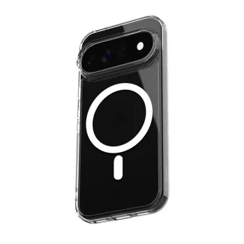 CRONG Hybrid Clear Magnetic MagSafe -kotelo Google Pixel 11 Pro XL - läpinäkyvä