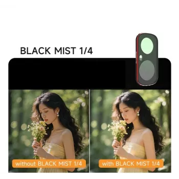 Sunnylife LU-FI232-D magneettinen Black Mist 1/4 suodatin Insta360 Luna Ultralle