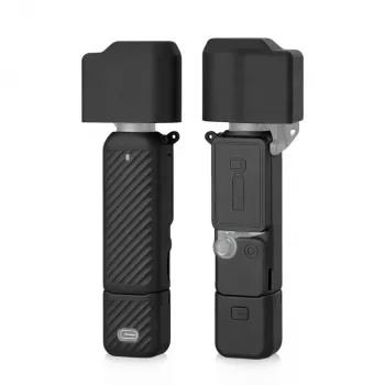 PULUZ 4-in-1 suojasarja DJI Osmo Pocket 4 - musta (PU1109B)