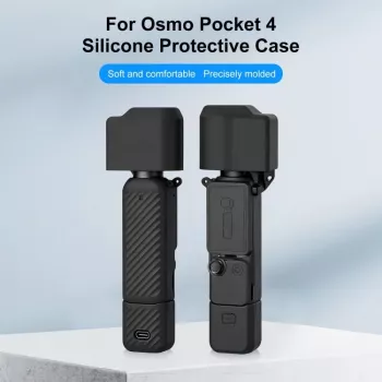 PULUZ 4-in-1 suojasarja DJI Osmo Pocket 4 - musta (PU1109B)