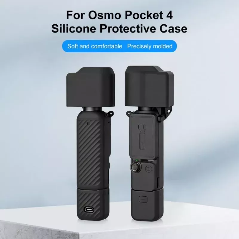 PULUZ 4-in-1 suojasarja DJI Osmo Pocket 4 - musta (PU1109B)