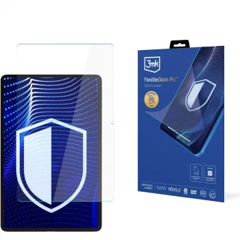 3MK PROTECTION FlexibleGlass Pro hybridilasi näytönsuoja Honor Pad 10.1 / Pad X9 - 7H, sirpaleenkestävä, oleofobinen, kuplaton, Fit-In™-asennus