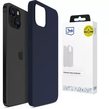 3MK PROTECTION Apple iPhone 15 - 3mk Hardy Mellow -kotelo tummansininen