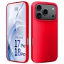 3mk Hardy Mellow -kotelo Apple iPhone 17 Pro / 18 Pro punainen