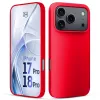 3mk Hardy Mellow -kotelo Apple iPhone 17 Pro / 18 Pro punainen